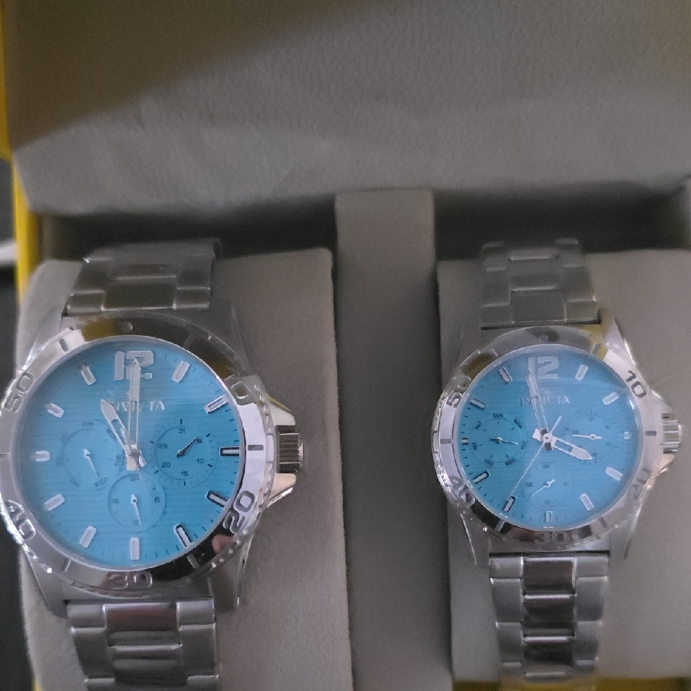 Invicta Celestrial Women's and Men's set watches